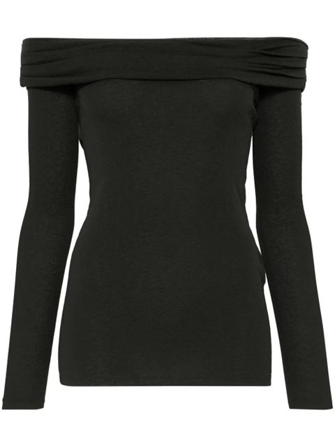 Nanushka off-shoulder top - Grey - zdjęcie produktu nr 1