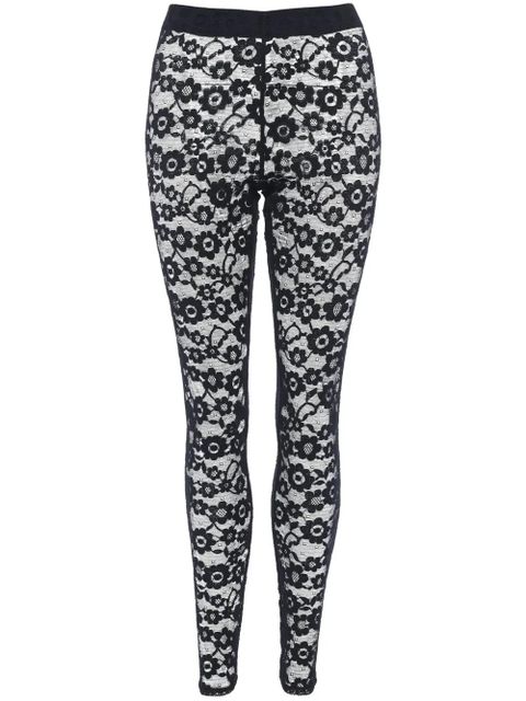 ERES Fleurie ankle-length lace tights - Black - zdjęcie produktu nr 1