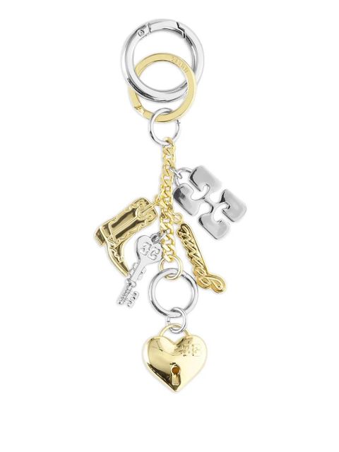 GANNI two-tone keyring - Gold - zdjęcie produktu nr 2