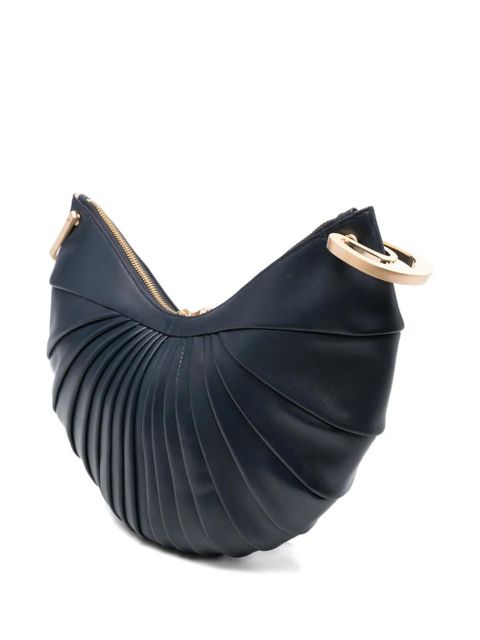 Cult Gaia Ubah pleated clutch bag - Blue