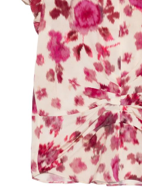 ISABEL MARANT floral knot top - Neutrals - zdjęcie produktu nr 2