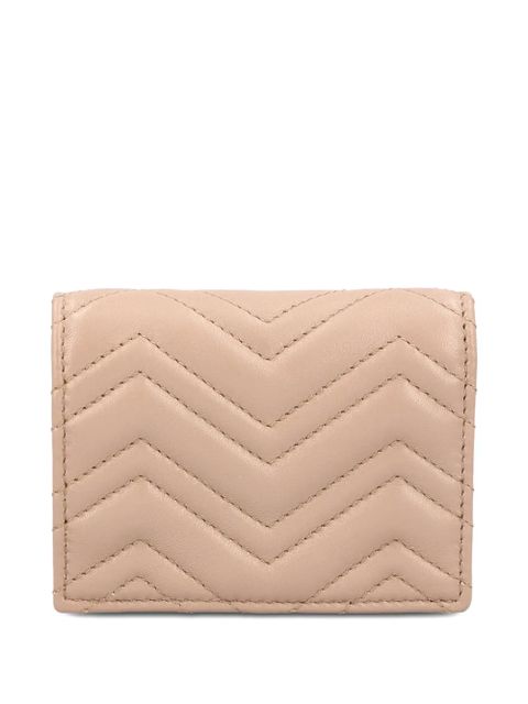 Gucci GG Marmont quilted wallet - Neutrals