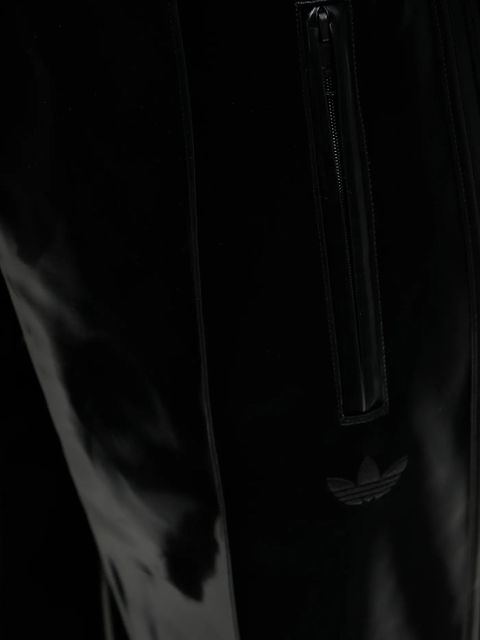 adidas Originals spodnie dresowe Holiday Tp damskie kolor czarny gładkie JV7503