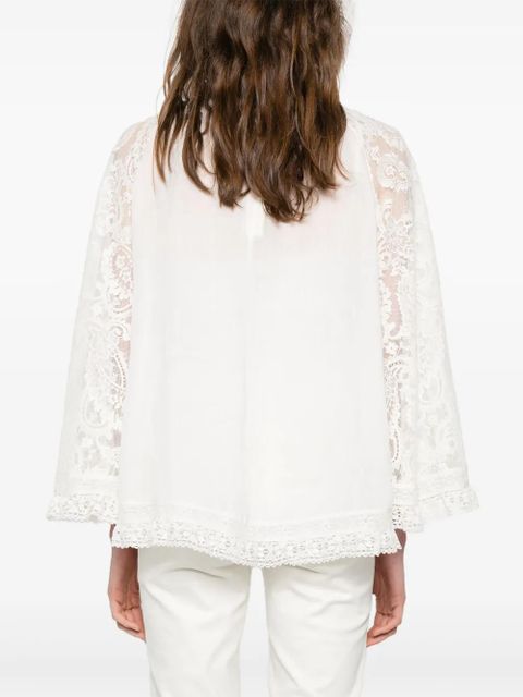 ZIMMERMANN Ascension blouse - Neutrals