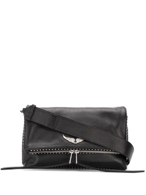 Zadig&Voltaire Rocky foldover crossbody bag - Black - zdjęcie produktu nr 1
