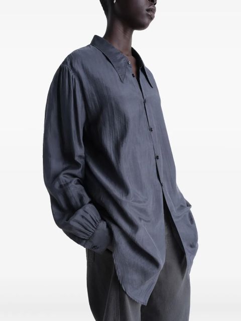 LEMAIRE pointed collar shirt - Grey