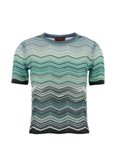 Missoni embroidered T-shirt - Green - zdjęcie produktu nr 1