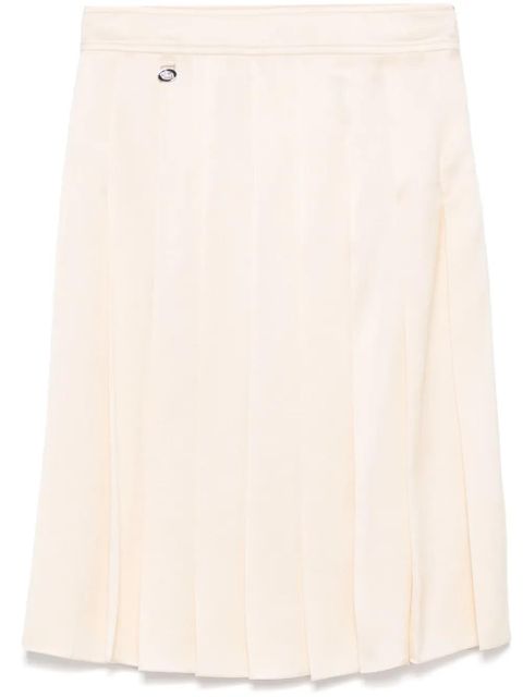 Burberry pleated skirt - Neutrals - zdjęcie produktu nr 1