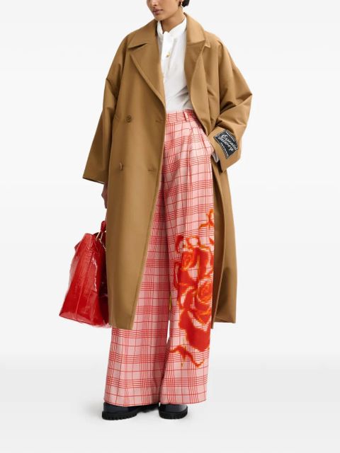 Essentiel Antwerp Jistalo logo-detail shoulder bag - Red