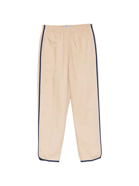 Prada side-stripes straight trousers - Neutrals - zdjęcie produktu nr 1