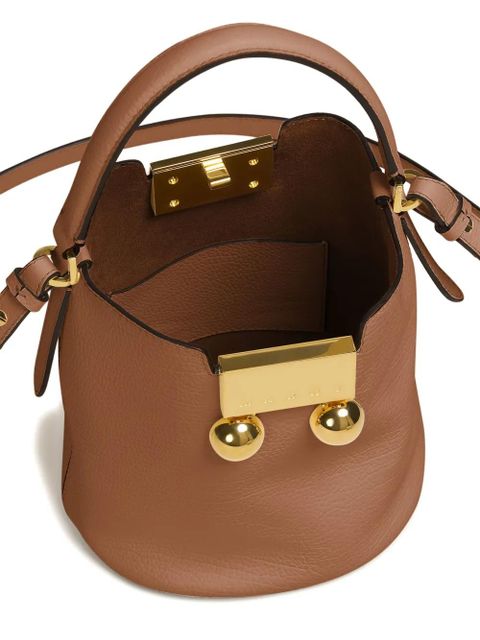 Marni Trunkaroo bucket bag - Brown