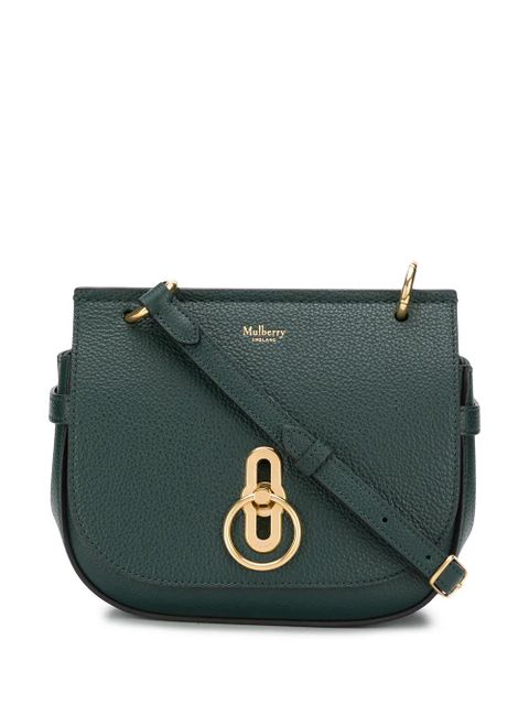 Mulberry Amberley logo crossbody bag - Green - zdjęcie produktu nr 1