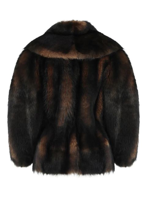 FENDI textured reversible jacket - Brown - zdjęcie produktu nr 2