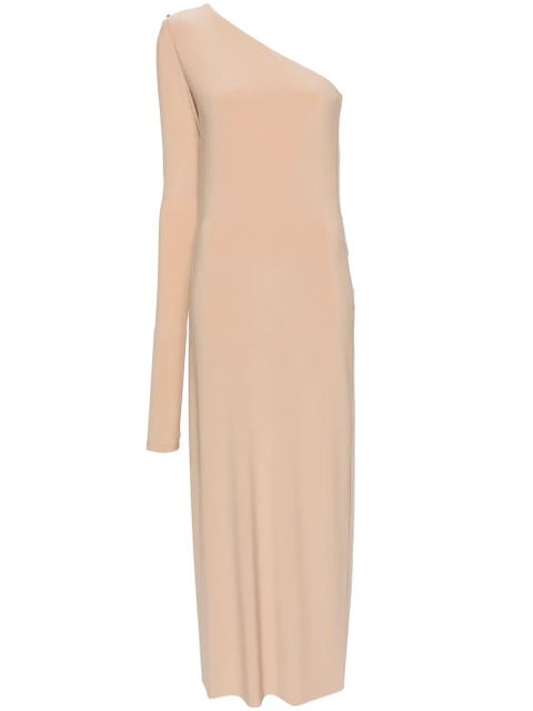 Sportmax one-shoulder maxi dress - Neutrals - zdjęcie produktu nr 1