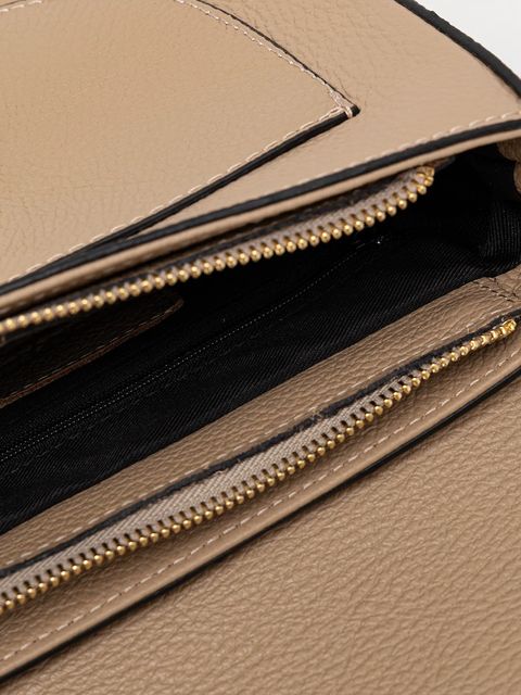 Answear.LAB torebka skórzana kolor brązowy