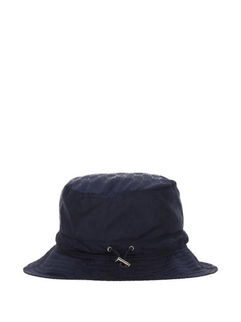Gucci GG-pattern bucket hat - Blue - zdjęcie produktu nr 1
