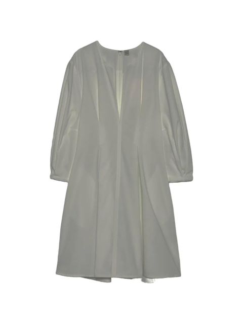 TOTEME balloon-sleeves mini dress - White - zdjęcie produktu nr 1