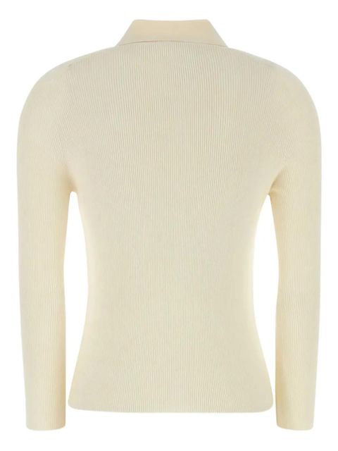 FENDI ribbed-knit shirt - Yellow - zdjęcie produktu nr 2