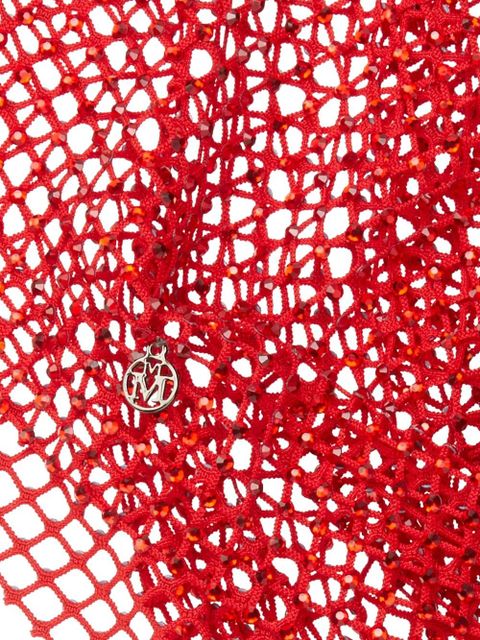 Maison Michel Riri hat - Red - zdjęcie produktu nr 2