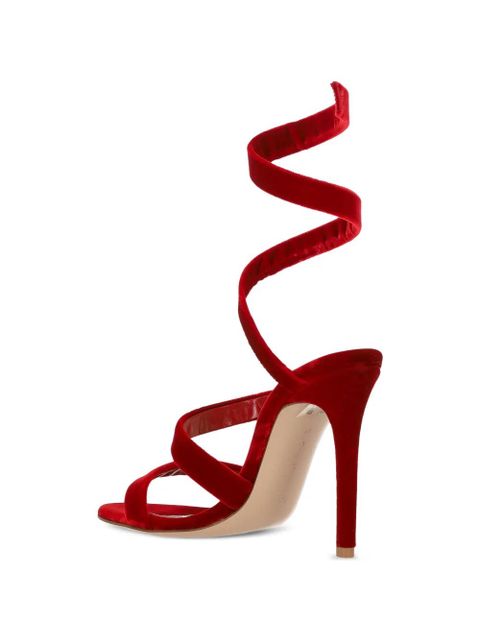Gianvito Rossi Opera spiral-strap sandals - Red