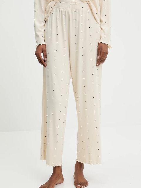 Answear.LAB piżama damska kolor beżowy