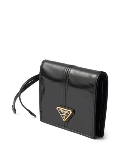 Prada Small leather wallet - Black - zdjęcie produktu nr 2
