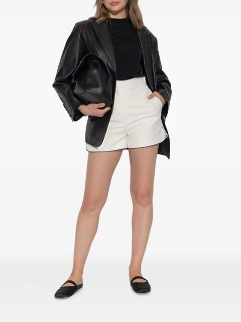 Max Mara Orbita high-waisted tailored shorts - White - zdjęcie produktu nr 2
