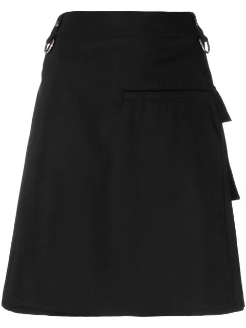 Givenchy D-ring-embellished A-line skirt - Black - zdjęcie produktu nr 1