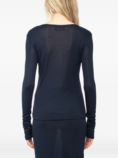 Zadig&Voltaire Tina T-shirt - Blue