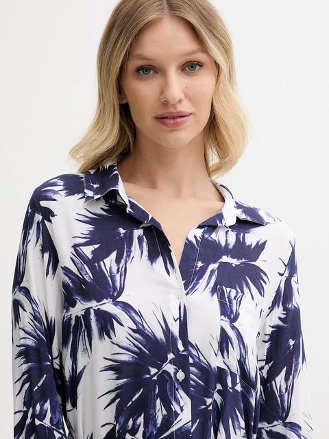 Dkny piżama damska kolor granatowy YI00052