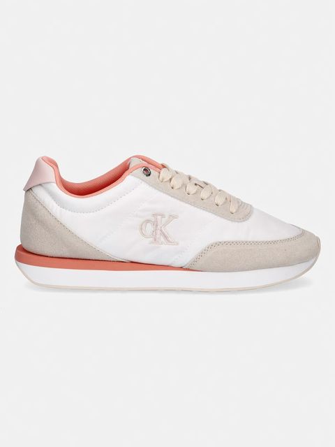 Calvin Klein RETRO RUNNER LACE UP NYLON MG sneakersy damskie - zdjęcie produktu nr 1