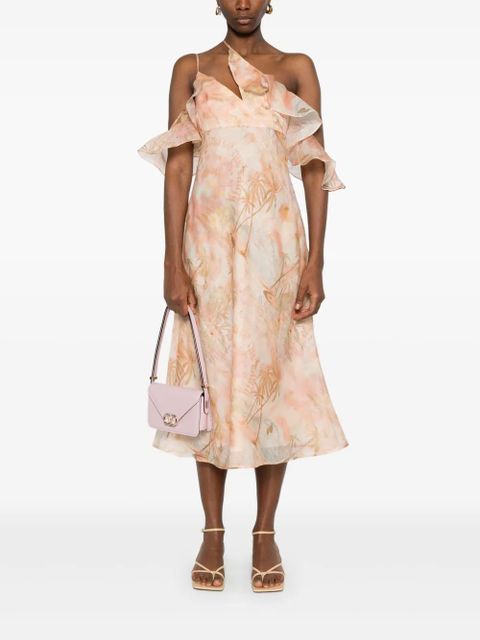 ZIMMERMANN Illuminate midi dress - Neutrals