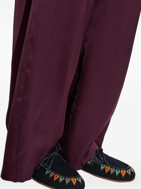 ETRO embroidered eyelet sneakers - Blue