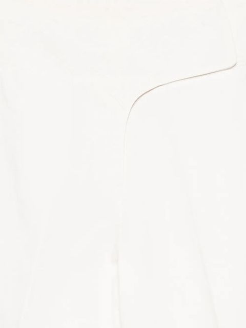 AMI Paris high-waist shorts - Neutrals