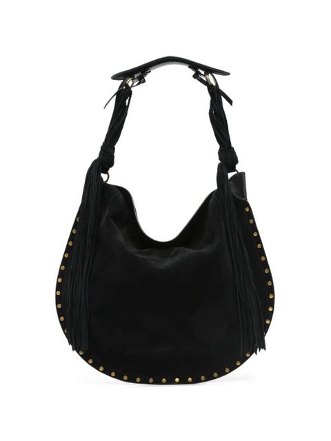 ISABEL MARANT Oskan stud-embellished hobo bag - Black - zdjęcie produktu nr 1