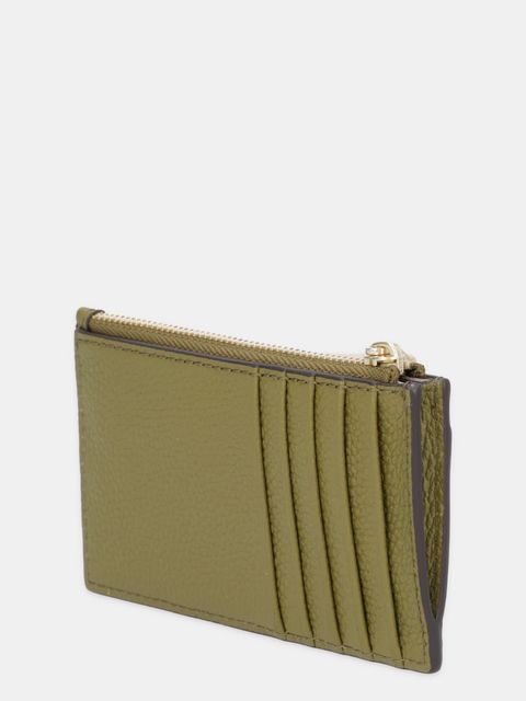 MICHAEL Michael Kors portfel skórzany damski kolor zielony 32F5GJ6D8L