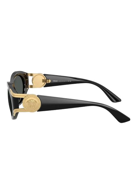 Versace Eyewear Medusa round-frame sunglasses - Black
