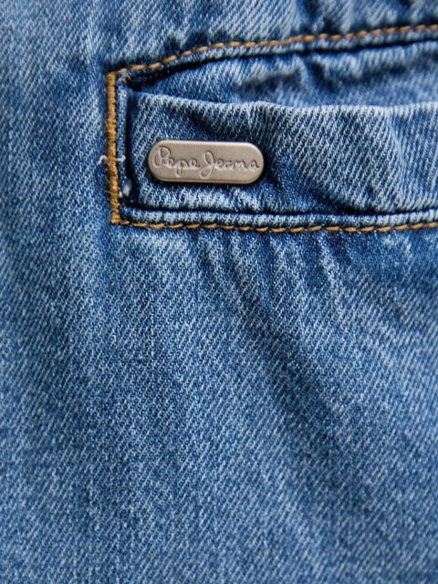 Pepe Jeans szorty jeansowe A-LINE SHORT UHW CINCH
