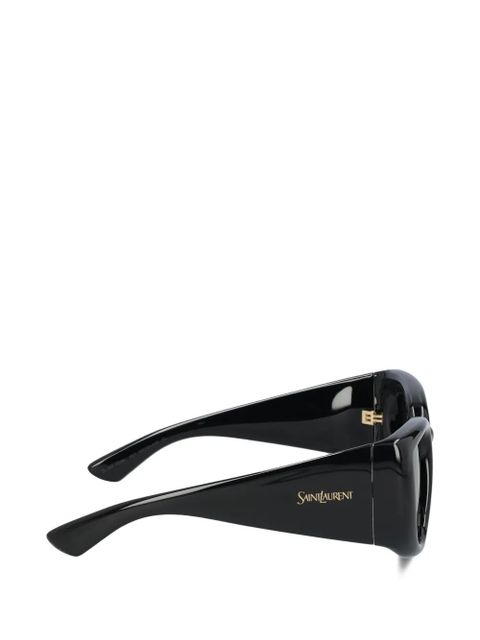 Saint Laurent Eyewear buttterfly sunglasses - Black - zdjęcie produktu nr 2