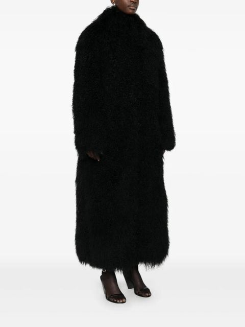 ducie Faye shearling coat - Black