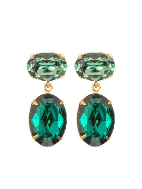 Jennifer Behr Lenora oval earrings - Gold - zdjęcie produktu nr 1