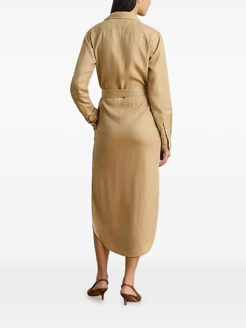 Lauren Ralph Lauren belted shirt dress - Neutrals