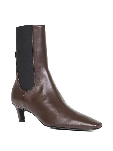 TOTEME 50mm leather Chelsea boots - Brown