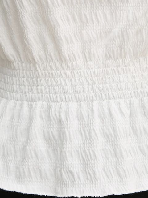 OUI bluzka damska kolor biały gładka 91991