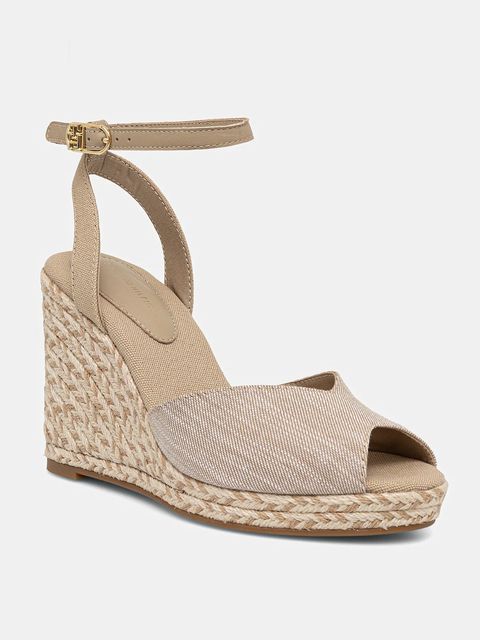 Tommy Hilfiger sandały CHAMBRAY HIGH WEDGE ESPADRILLE - zdjęcie produktu nr 1