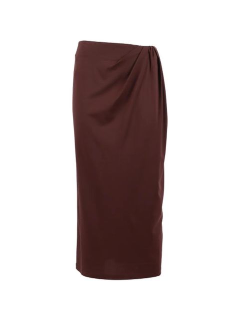 Weekend Max Mara jersey skirt - Brown - zdjęcie produktu nr 1