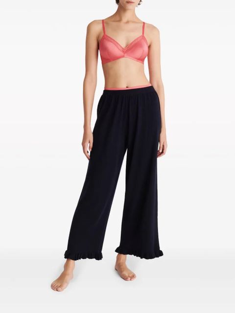 ERES Bernard straight-leg pajama trousers - Blue - zdjęcie produktu nr 2