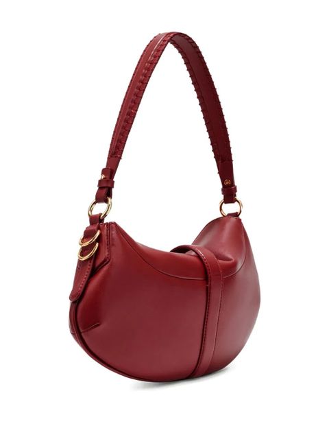 GANNI buckle shoulder bag - Red