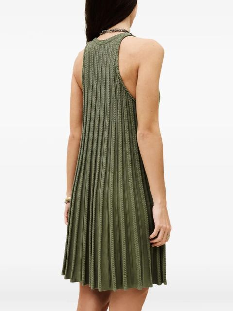 Ba&Sh Sinnta ribbed sleeveless dress - Green