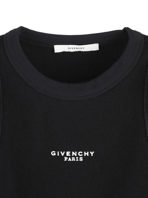 Givenchy ribbed tank top - Black